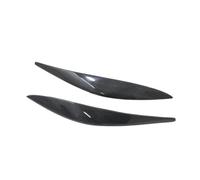 XNFUR Etiqueta engomada de la ceja del faro, Compatible for, W117 CLA CLA180 CLA200 CLA220 CLA260 2013-2019 Embellecedor de faro delantero de fibra de carbono Párpado Recubrimiento de cejas para faro