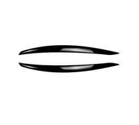 XNFUR Etiqueta engomada de la cubierta del ajuste de la ceja del faro, Compatible for, Serie 3 E90 E92 E93 M3 2005-2008 Faro del párpado Luz de la lámpara delantera del coche Ceja Recubrimiento de ce