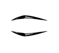 XNFUR Etiqueta engomada del ajuste de la ceja del faro, Compatible for, Serie 1 F20 F21 2015-2019 Hatchback 116i 118i 120i 125i M135i M140i Faro delantero Párpado Recubrimiento de cejas para faros de
