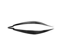 XNFUR Etiqueta engomada del ajuste de la ceja del faro, Compatible for, X6 X6M E71 2008-2014 Cubierta de la lámpara de la luz delantera del coche Faro de fibra de carbono Párpado Ceja Recubrimiento d