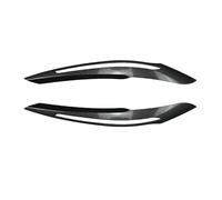 XNFUR Etiqueta engomada del ajuste de la cubierta de la ceja del faro, Compatible for, serie 1 F20 F21 2011-2014, modelo avanzado, faro delantero, faro, párpado, frente Recubrimiento de cejas para fa