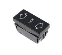 XNFUR Interruptor de control del elevalunas eléctrico compatible con Peugeot, 106 1991-2003 405 1987-1996 6552.V0 6552.V1 Botón de 6 pines interruptor del regulador de la ventana del vehícu
