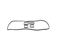XNFUR Juego de juntas tapa válvulas, Compatible for Ford, Focus Escape Fusion MILAN 2.5 .3L 1S7G6K260AA, caucho negro Juego de juntas de tapa de válvulas de motor
