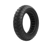 XNFUR Neumático sólido for patinete eléctrico, compatible con Xiaomi, Mi4 Ultra, NAVEE, S65C, sin cámara, 10 pulgadas, 250 x 64, todoterreno cámara de aire para neumático de scooter(Black)