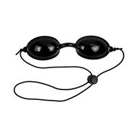 XNHIU Gafas protectoras para protección ocular de luz roja, gafas de sol para cama de bronceado, gafas de seguridad para tomar el sol, proceso de luz LED IPL (negro)