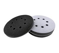 XNIVUIS 3 Piezas Almohadilla de Lijado 125mm Almohadilla Suave de Lijado Almohadilla de Amortiguamiento Interfaz Lijadora Almohadillas de Discos de Lijado Almohadilla Lijadora(blanco y negro)