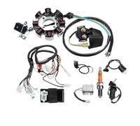 XNJIADVSY 1 Juego de arnés cableado telar CDI bobina encendido interruptor bujía relé solenoide Compatible con 150cc 200cc 250cc ATV Dirt Bike