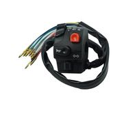 XNJIADVSY 12V Universal 7/8 '' 22mm Manillar Motocicleta Interruptor Faro Señal de giro Bocina ON OFF Start Kill Compatible con Yamaha BMW Honda(Left)