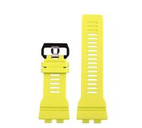 XNJIADVSY Compatible con Casio GBA-800UC-2 GBA-800-7 GBD-800 Accesorios for relojes Correa de resina Negro Blanco Haze Azul Amarillo Verde militar(Yellow)