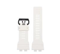 XNJIADVSY Compatible con Casio GBA-800UC-2 GBA-800-7 GBD-800 Accesorios for relojes Correa de resina Negro Blanco Haze Azul Amarillo Verde militar(White)