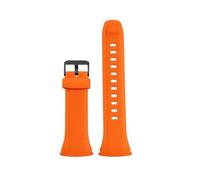 XNJIADVSY Compatible con Casio WAVE CEPTOR WVA-M640/M650/WVQ-M410 Correa de reloj silicona resina resistente al agua Reemplazo negro(Orange-Black)