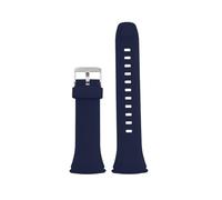 XNJIADVSY Compatible con Casio WAVE CEPTOR WVA-M640/M650/WVQ-M410 Correa de reloj silicona resina resistente al agua Reemplazo negro(Blue-Silver)