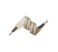 XNJIADVSY Compatible con cinturón Correa de Hombro Bolso Ivanina Slant Crossbody reemplazo(Gray Silver Buckle,Width 5cm and Length 80cm)