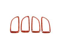 XNJIADVSY Compatible con Hyundai Tucson 2006-2014, manija de puerta, embellecedor marco, pegatinas estilo for coche, accesorios, 4 Uds(Wood Color)
