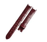 XNJIADVSY Compatible con la correa de piel caimán Van Cleef & Arpels Alhambray VCARM95900(Black Yellow,12mm)