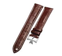 XNJIADVSY Compatible con reloj Vacheron Constantin for hombre, correa de piel vacuno VC Inherit Art Master Series, 18 mm, 19, 20 y 21(Blue Pink,21mm)
