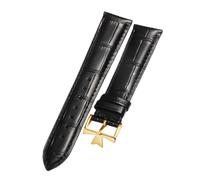 XNJIADVSY Compatible con reloj Vacheron Constantin for hombre, correa de piel vacuno VC Inherit Art Master Series, 18 mm, 19, 20 y 21(Black Gray,22mm)
