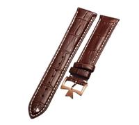 XNJIADVSY Compatible con reloj Vacheron Constantin for hombre, correa de piel vacuno VC Inherit Art Master Series, 18 mm, 19, 20 y 21(White Black,20mm)