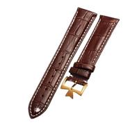 XNJIADVSY Compatible con reloj Vacheron Constantin for hombre, correa de piel vacuno VC Inherit Art Master Series, 18 mm, 19, 20 y 21(Red Black,19mm)