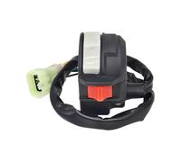 XNJIADVSY Compatible con Yamaha Banshee YFZ350 YFZ 350 interruptor de barra mango parada funcionamiento alto y bajo 02-06