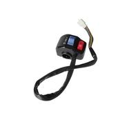 XNJIADVSY Conjunto de control interruptor manillar, señal giro bocina, 12v, 7/8 pulgadas, 22mm, Compatible con sistema disco, ciclomotor GY6 50cc 125cc 150cc(Right)
