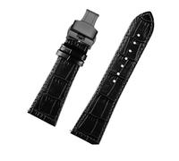 XNJIADVSY Correa de reloj piel vaca Compatible con la serie Frank Muller, accesorios pulsera, correa 20, 22mm, 26mm y 30mm for hombres mujeres(Black BK,22mm)