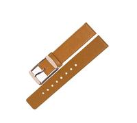 XNJIADVSY Correa de reloj sustituta Ck K2G211/216 K2G231/236 Cuero naranja compatible con hombres y mujeres(Orange-Rose Gold,16mm)