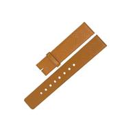 XNJIADVSY Correa de reloj sustituta Ck K2G211/216 K2G231/236 Cuero naranja compatible con hombres y mujeres(Orange - No Buckle,16mm)