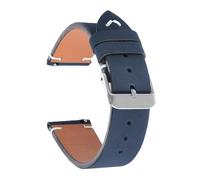 XNJIADVSY Correa de reloj vintage compatible con Omega 20 mm y 22, hecha a mano, liberación rápida, for hombre mujer, deportiva(Blue,20mm)