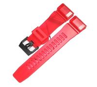 XNJIADVSY Correa de resina Compatible con Casio GA-2200 GA-2200M GA2200 GA2000 PRW6600 serie for hombre, accesorios for reloj pulsera(Transparent RoseRed)