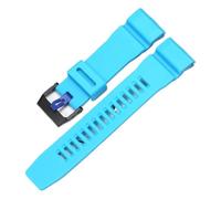 XNJIADVSY Correa de resina Compatible con Casio GA-2200 GA-2200M GA2200 GA2000 PRW6600 serie for hombre, accesorios for reloj pulsera(Matte light blue)