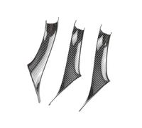 XNJIADVSY Embellecedor de manija puerta interior compatible con BMW Serie 5 F10 F18 2011 2012 2013 2014 2015 2016 2017 Accesorios interiores(LHD Carbon Texture)