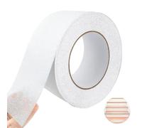 XNJIHWA 1 Rollo Cinta Adhesiva Antideslizante Transparente Tiras Antideslizantes Bañera Cinta Adhesiva de Seguridad Antideslizante para Escaleras,Baños,Interiores y Exteriores,10m x 2cm