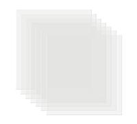 XNJIHWA 15 hojas de plantilla Mylar en blanco de 6 mil plantillas de dibujo de plástico en blanco para máquinas compatibles Cricut y Silueta, 30,5 x 30,5 cm/12"x 12"