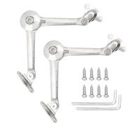 XNJIHWA 2 Piezas Bisagra Amortiguador Bisagras para Muebles Bisagra de Amortiguador Mueble Barra de Soporte Ajustable para Tapas