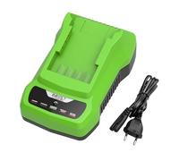 XNJTG 24V Cargador Repuesto para Greenworks Cargador G24C G24X2UC2 Compatible con Greenworks 24V baterías G24B2 & G24B4