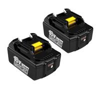 XNJTG Paquete de 2 baterías de Repuesto de 18 V y 5,5 Ah para Makita | Compatible con Makita 18V BL1860B BL1860 BL1850 BL1850B BL1840 BL1830 BL1840B