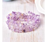 XNJTP Grava de Agujero de Cristal Natural, Piedra cruda de Forma de Cristal de Forma Especial, Utilizada para Pulsera de Collar Accesorios con Cuentas de DIY Joyas Hechas a Mano