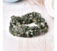 XNJTP Grava de Agujero de Cristal Natural, Piedra cruda de Forma de Cristal de Forma Especial, Utilizada para Pulsera de Collar Accesorios con Cuentas de DIY Joyas Hechas a Mano