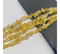 XNJTP Grava de Cristal Natural 80 cm, Grava de Cristal Irregular con Agujeros, Utilizado para el Collar de Brazalete de Bricolaje a Mano Materiales de producción