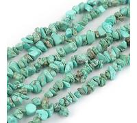 XNJTP Grava de Cristal Natural, Cristal de Polvo Irregular Perforado, Utilizado para aretes de Collar de brazaletes artesanías de Joyas Que Hacen Accesorios de Bricolaje