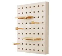 XNKLPY Cuadro para Tapar Cuadro Electrico con Estantes, Revestimiento Cuadro Eléctrico Madera, Cubiertas de Medidor Eléctrico Montadas en La Pared, Cubierta del Panel de Disyuntor Vertical A 50x40cm