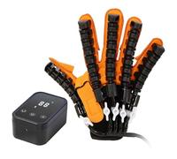 XNKLPY Guantes de Rehabilitación Robótica, Hemiplejía y Accidente Cerebrovascular Órtesis de Dedo, Equipo de Entrenamiento para Entrenamiento de Corrección de Flexión de Dedos Right M