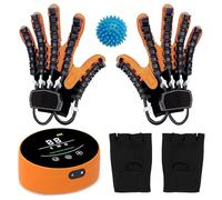 XNKLPY Guantes Robóticos de Rehabilitación, Dispositivo de Terapia de Mano Izquierda Derecha para Pacientes con Disfunción de la Mano, Equipo Entrenamiento Férula Mano A M