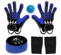 XNKLPY Guantes Robóticos de Rehabilitación, Dispositivo de Terapia de Mano Izquierda Derecha para Pacientes con Disfunción de la Mano, Equipo Entrenamiento Férula Mano B S