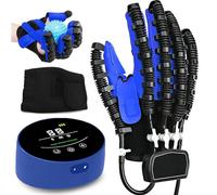XNKLPY Hand Function Guantes de Rehabilitación Robot Dispositivo de Rehabilitación para Accidente Cerebrovascular Entrenamiento de Corrección de Flexión de Dedos(A:Izquierda B:Derecha)