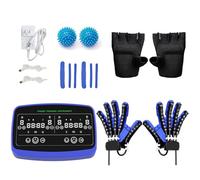 XNKLPY Izquierda+Derecha Guantes de Rehabilitación Robótica, Guantes Robot Rehabilitación, Ejercitador de Mano para Terapia Fisica, para Ayudan con El Entrenamiento de Extensión de Dedos A L