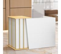 XNKLPY Mostrador de Recepción con Cerradura Cajones, Mostrador Recepcion Pequeño, para Tiendas o Recepción Mueble Vestíbulos de Empresas, Recepciones de Hoteles, Tiendas de Ropa C 100cm