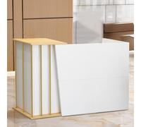 XNKLPY Mostrador de Recepción con Cerradura Cajones, Mostrador Recepcion Pequeño, para Tiendas o Recepción Mueble Vestíbulos de Empresas, Recepciones de Hoteles, Tiendas de Ropa C 140cm