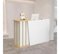 XNKLPY Mostradores Recepcion PeluqueríA Hair Salon Reception Counter Simple Modern Mostrador Balcao De RecepçãO Mesa De Oficina Mostradores para Tiendas O RecepcióN Mueble(Size:140CM,Color:a)